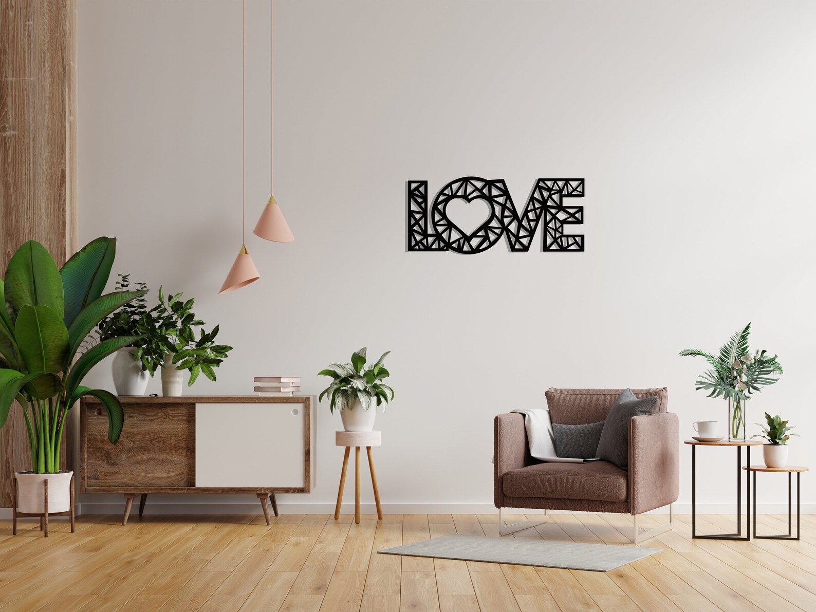 Love Metal Wall Decor Love Wall Art Metal Wall Art Interior Etsy