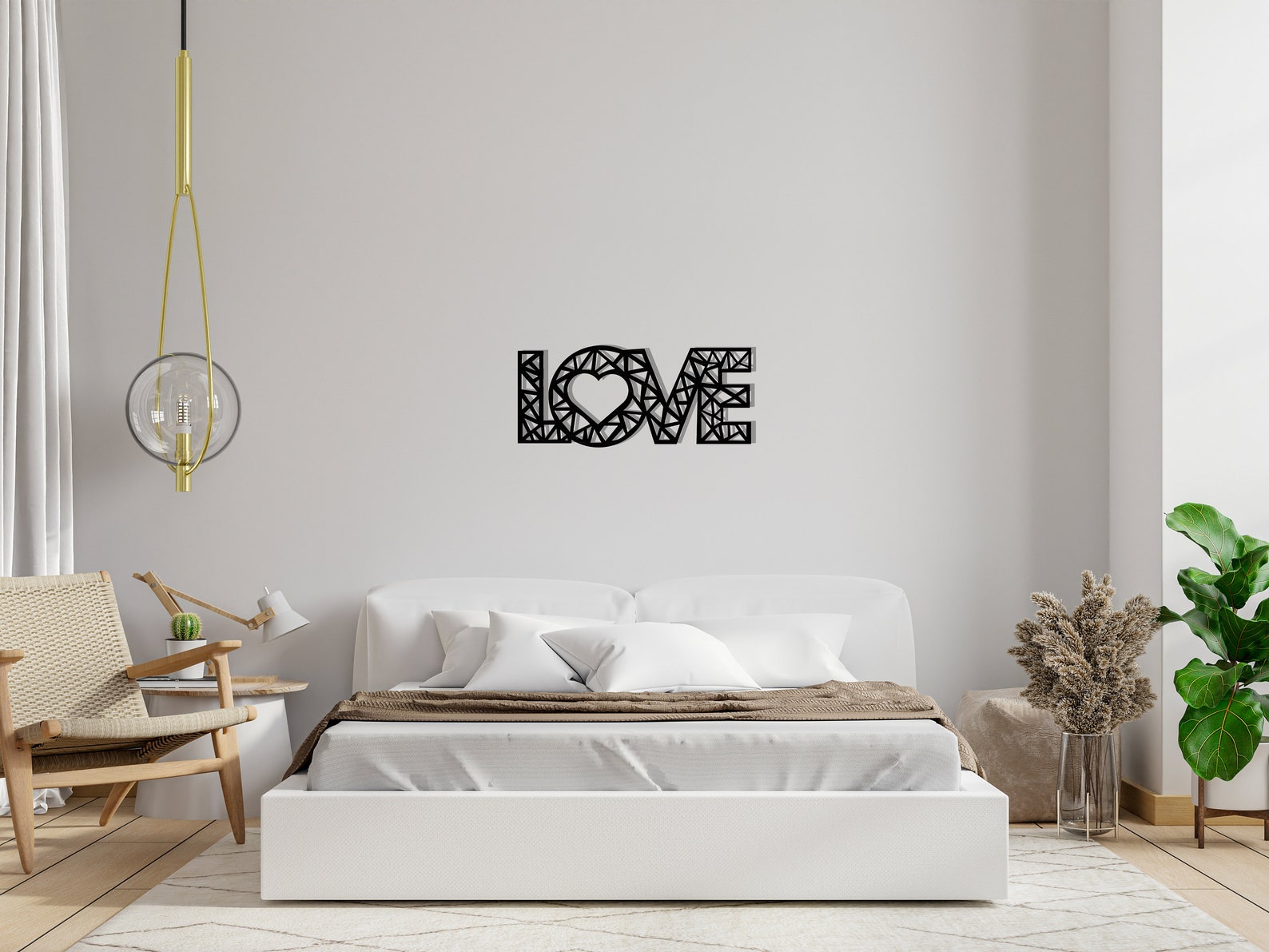 Love Metal Wall Decor Love Wall Art Metal Wall Art Interior Etsy