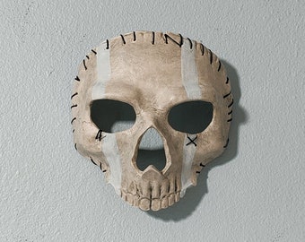 Art mural - Masque tête de mort