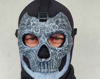 Masque en masse fabriqué à la main CoDMW2 : plastique liquide, accessoire de cosplay
