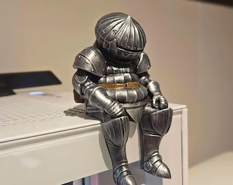 Figura del Caballero Cebolla: Estatua de Siegmeyer pintada a mano - Decoración de Dark Souls