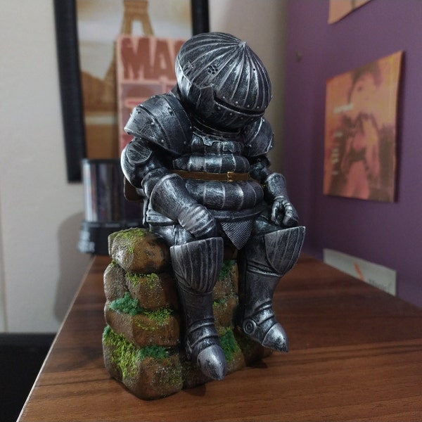 Dark Souls Figur, Zwiebel Ritter Statue, Siegmeyer von Catarina Figur / SLA 3D Print