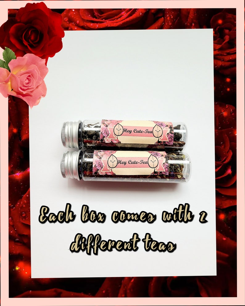 Tea Themed Gift Box spill the Tea Etsy