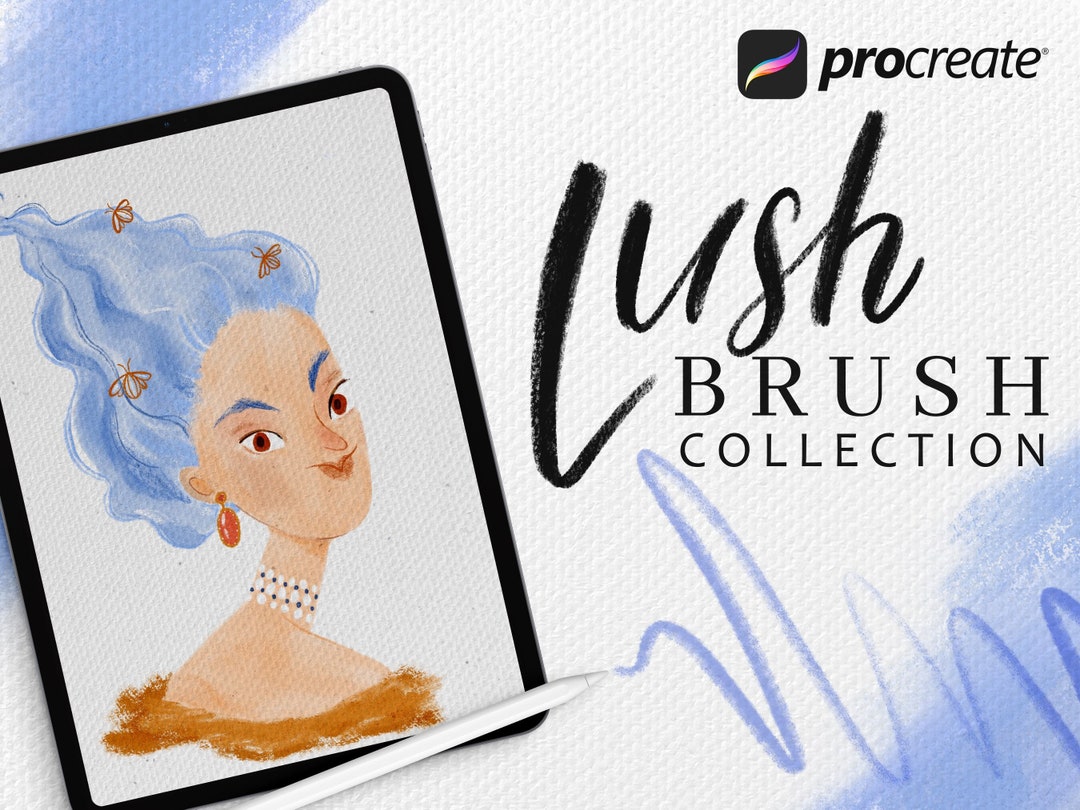 Procreate Brushes, Digital Paper, Brushes for Procreate, Procreate ...