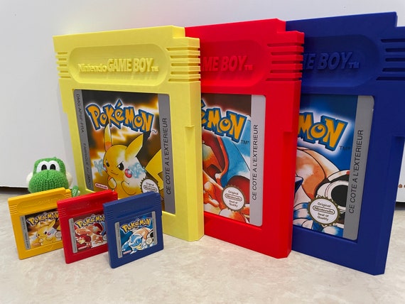 Giant Pokemon Gameboy Cartridge Decoration Original Series 