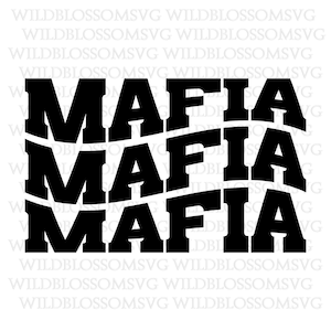 Factures ondulées Mafia SVG