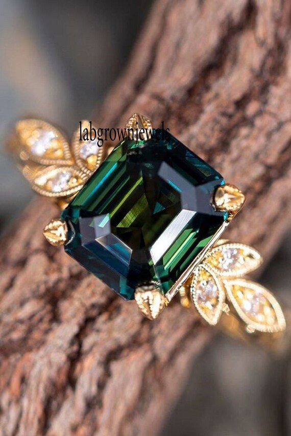 Dark green ring clearance