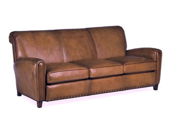 Leather 3 Seater Sofa Handmade Craftshades Chesterfield