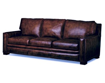 Leather Sofa 3 Seater Handmade Craftshades  Antique Sofa Traditional Chesterfield 3 Seater Sofas Chesterfield Buckingham