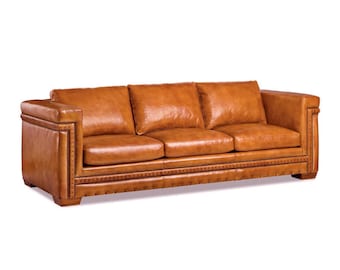 Leather Sofa Handmade 3 Seater Craftshades  Antique Sofa Traditional Chesterfield 3 Seater Sofas Chesterfield Buckingham