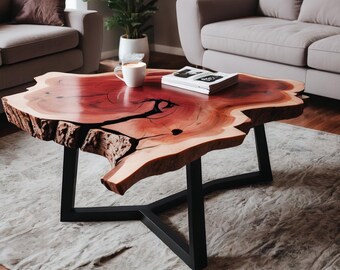 Live Edge Coffee table, side table, wooden table, end table,  bedside table, modern table, contemporary table, rustic table