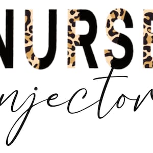 Nurse injector, Aesthetic nurse PNG, botox, nurse, sublimation