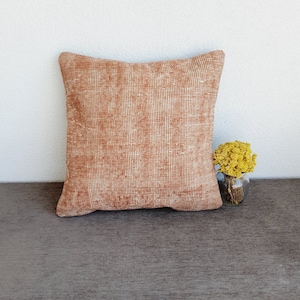 20x20 Rug Pillow Cover , Turkish Pillow Cover , Rug Cushion Cover , 20x20 Turkish Rug Pillow Cover , Boho Rug Pillow  , Rug Cushion