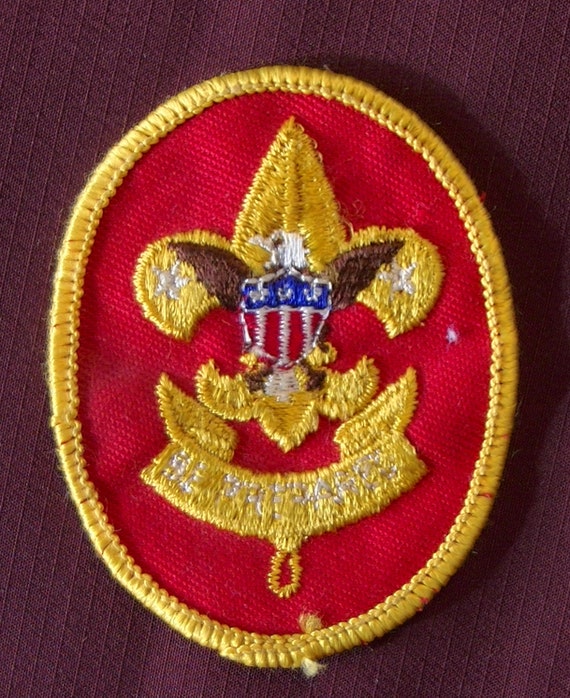 Vintage Boy Scout First Class rank patch, parent's la… - Gem