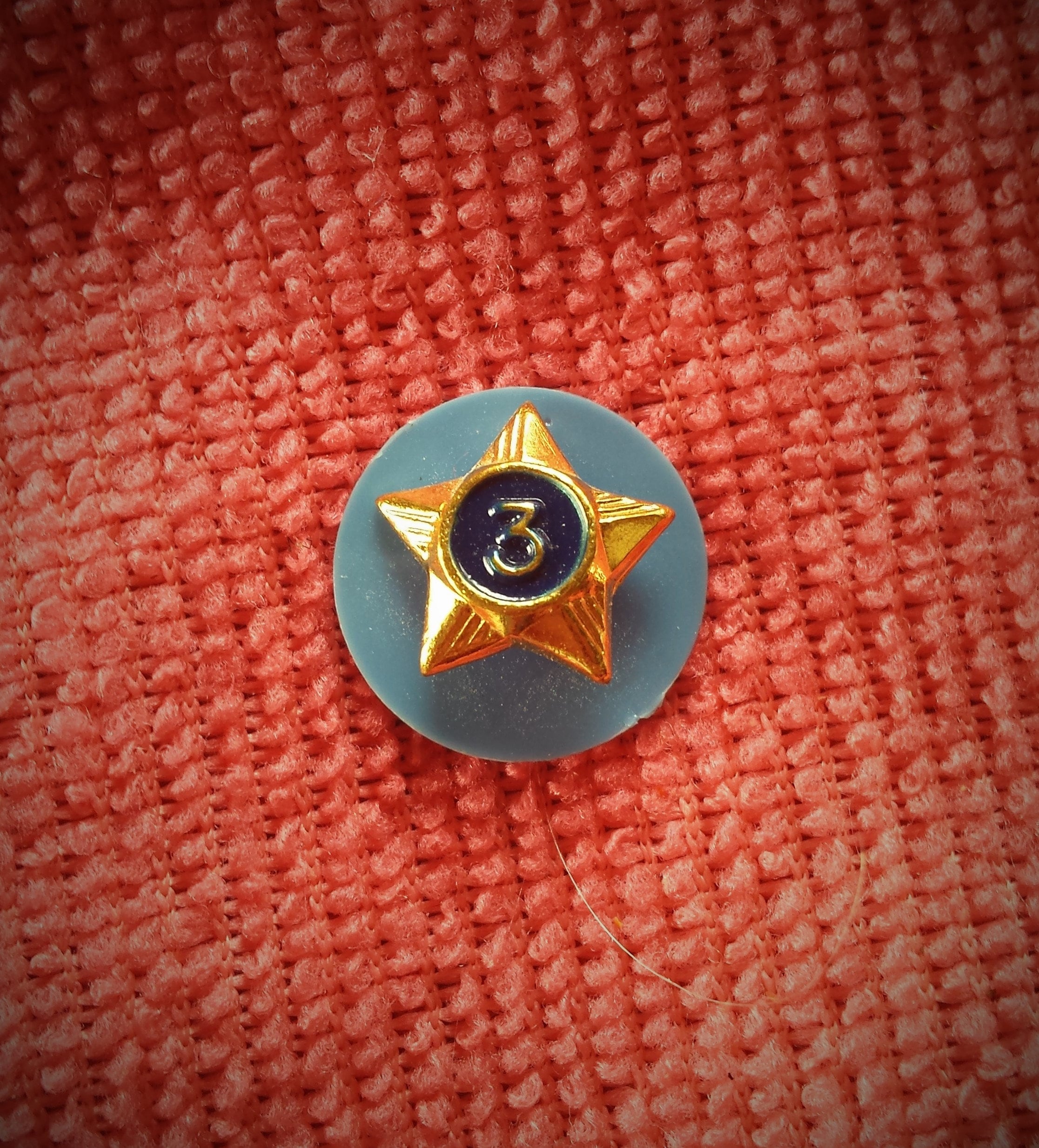 Vintage Senior Membership 1938 Girl Scout 4star Pins and Vintage Girl Scout Star Lapel Pins