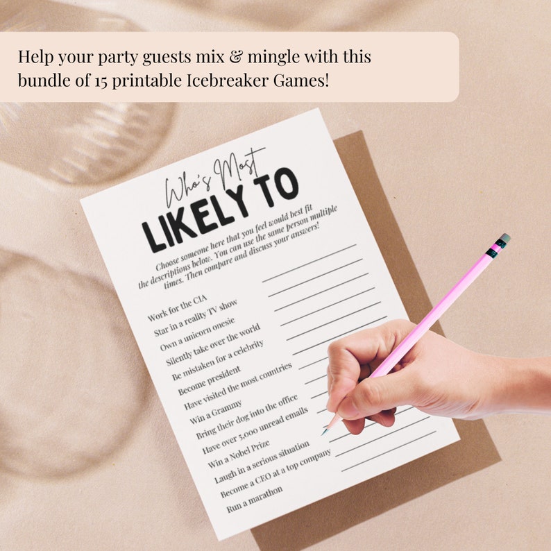 Icebreaker Games Bundle, Conversation Starters, Dinner Party Games ...