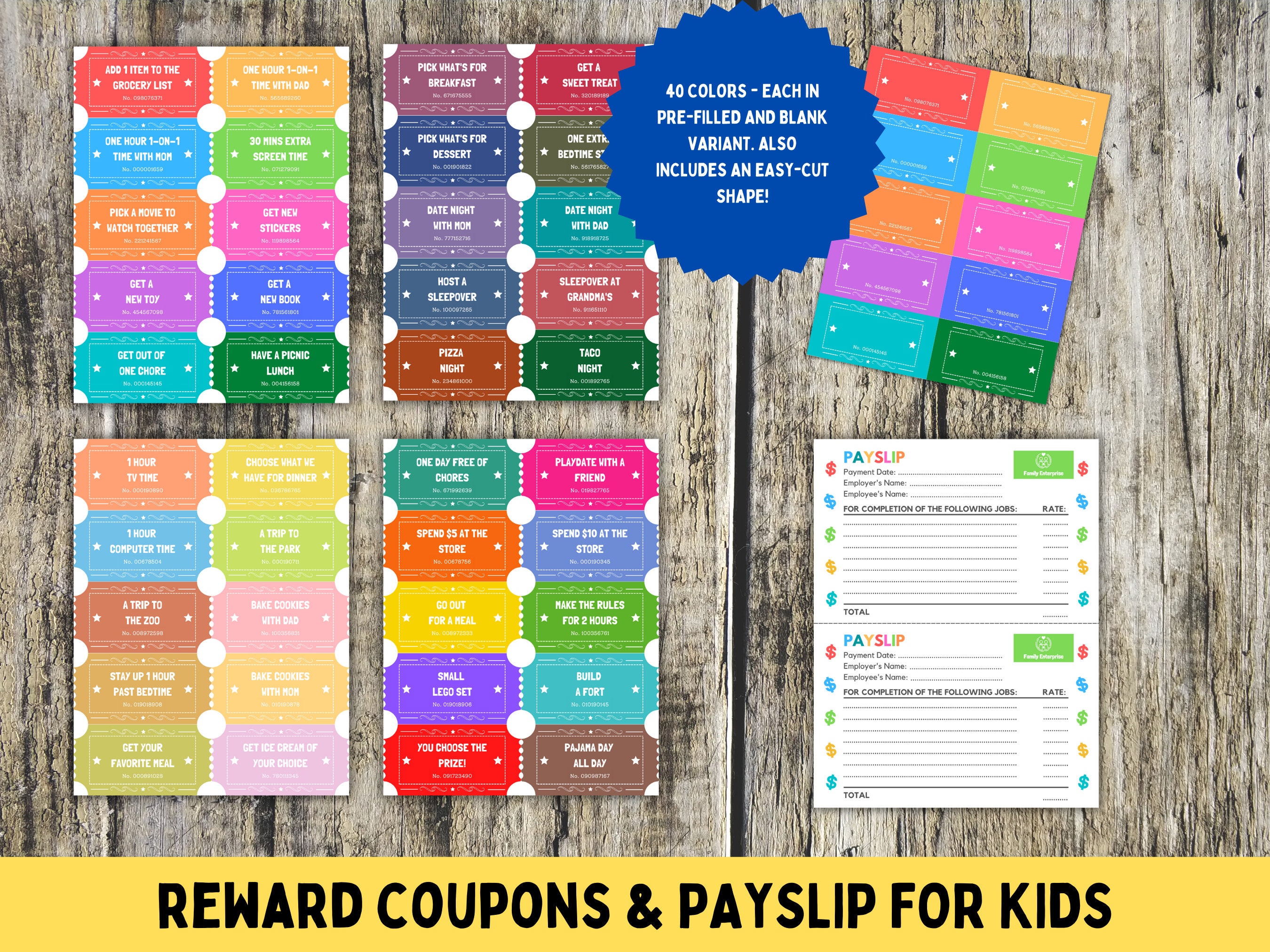 The Ultimate Kids Printable Bundle: Chore Chart Daily - Etsy