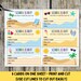 Printable Summer Contact Card for Kids, Play Date Calling Card ...