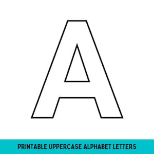 Letras del Alfabeto Grandes, Letras del Tablón de Anuncios para el Aula, Letras Mayúsculas ABC, Alfabeto Completo, Letras Mayúsculas, Colores Editables PDF