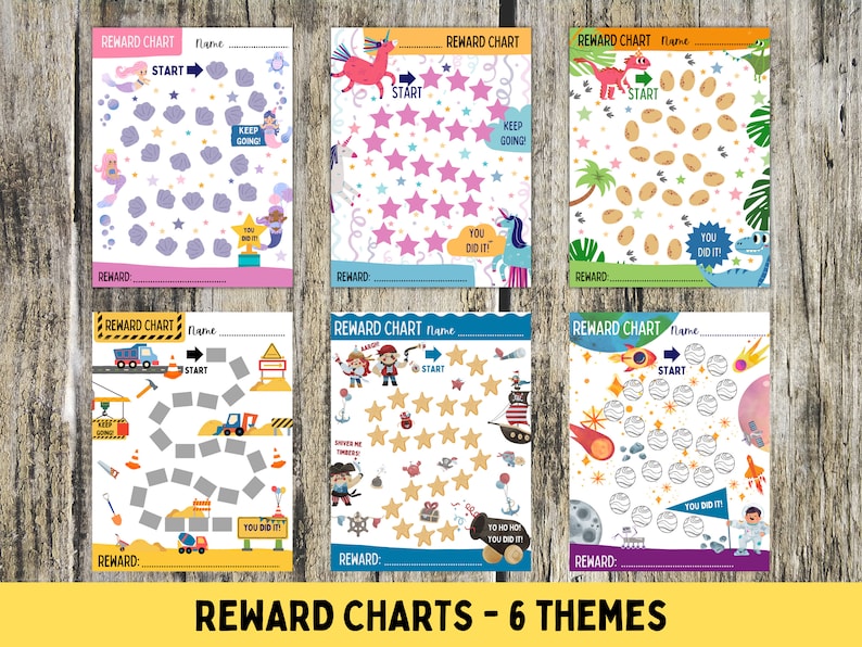 The Ultimate Kids Printable Bundle: Chore Chart Daily - Etsy