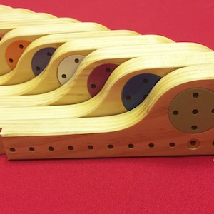 C and J Woodtechs Pegs and Jokers Game - 10 Player, Multicolor, Wooden Board Game main image 1