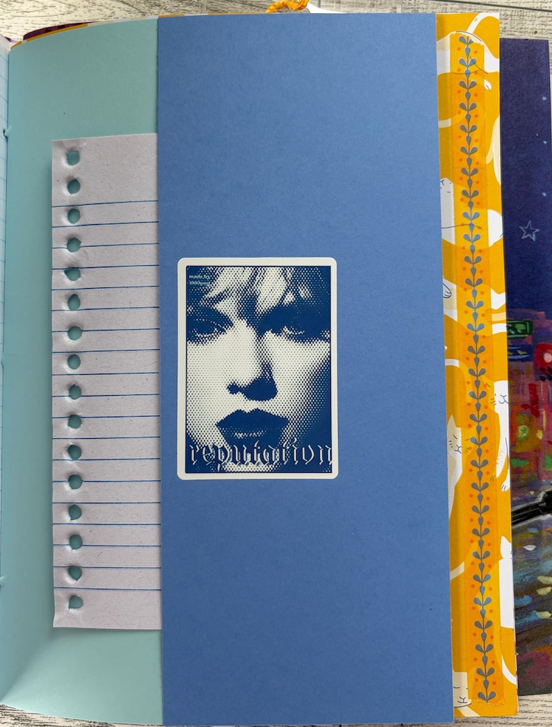 Återvunnen handförändrad dagbok | Taylor Swift, Little Golden Book, unik bild 4