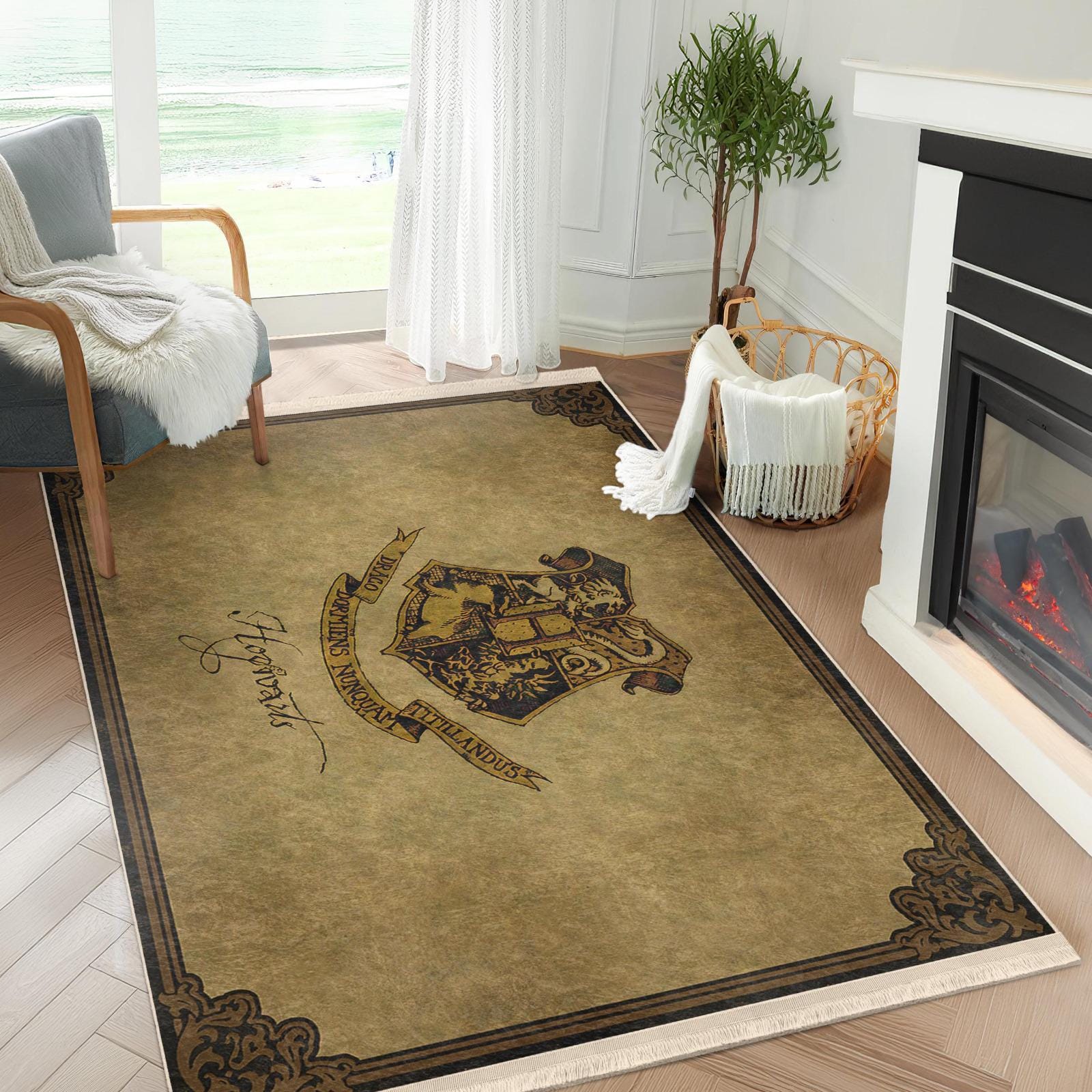 Marauder's map rug - Etsy 日本