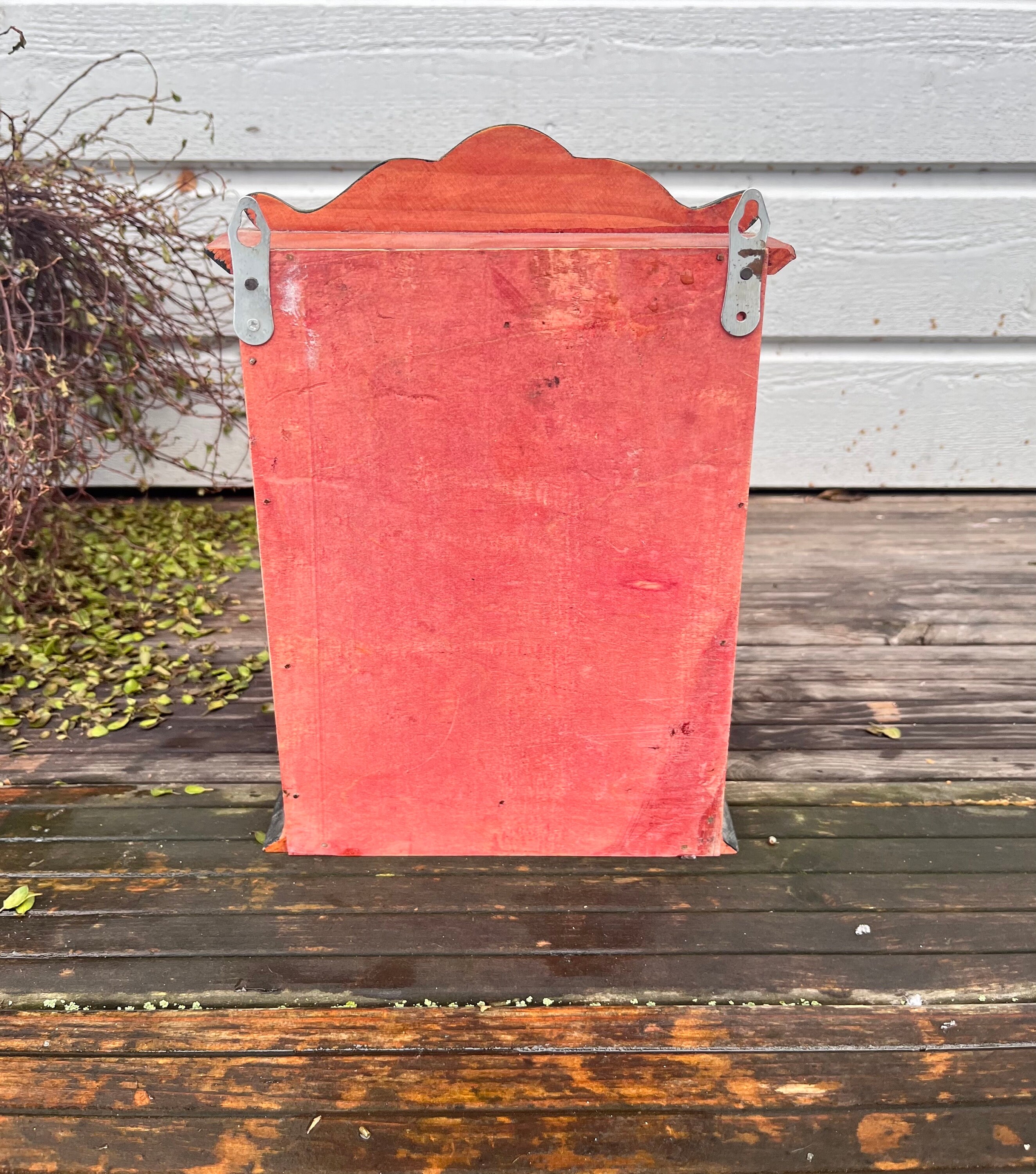 Vintage Small Miniature Wood With Drawers / Wooden Storage