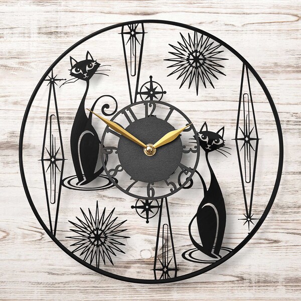 DIY Cat Wall Clock