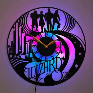 Wizard Of Oz Clock, Wizard Of Oz Gift