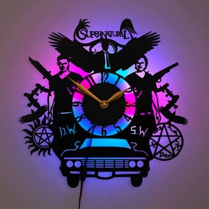 Super natural Clock Super natural Decor