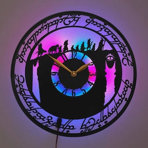 Epic Fantasy Wall Clock