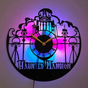 Haunted Mansion Clock, Haunted Mansion Decor