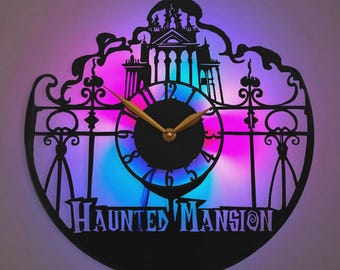Haunted Mansion Clock, Haunted Mansion Decor