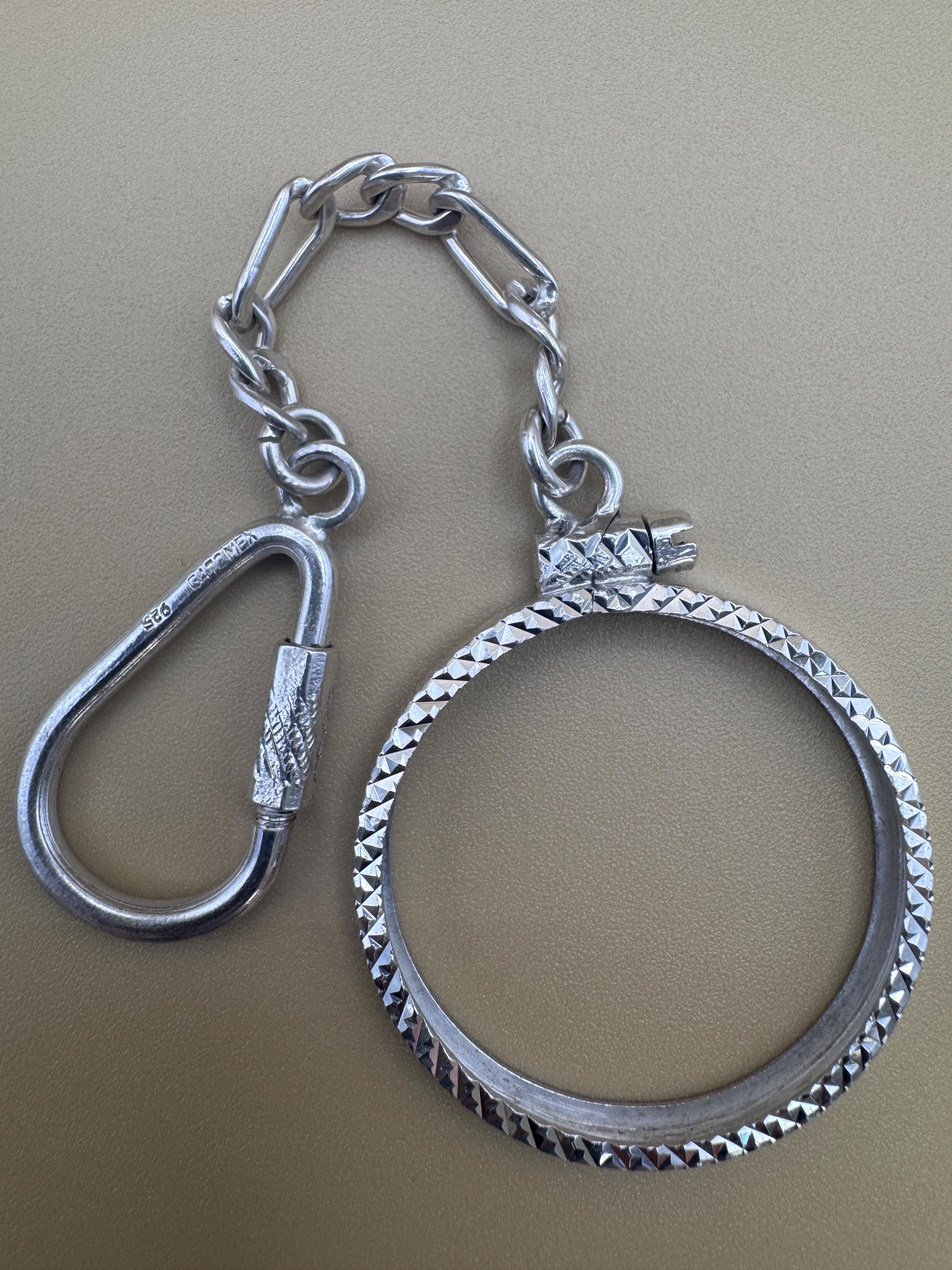 小物 silver 925 key ring chain order custom 925 Sterling Silver Keychain - Etsy