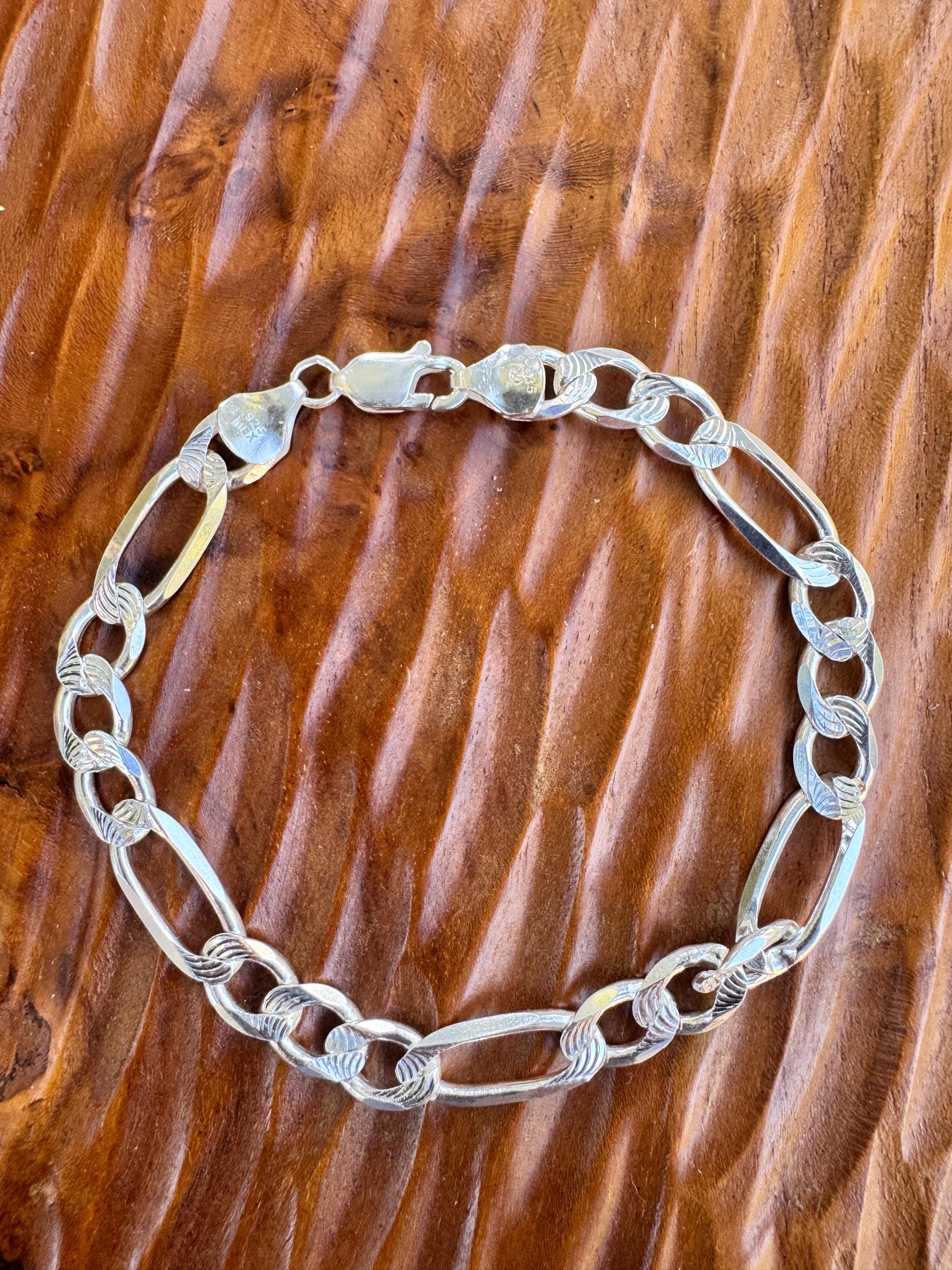 925 Mexico Silver Bracelet - Etsy