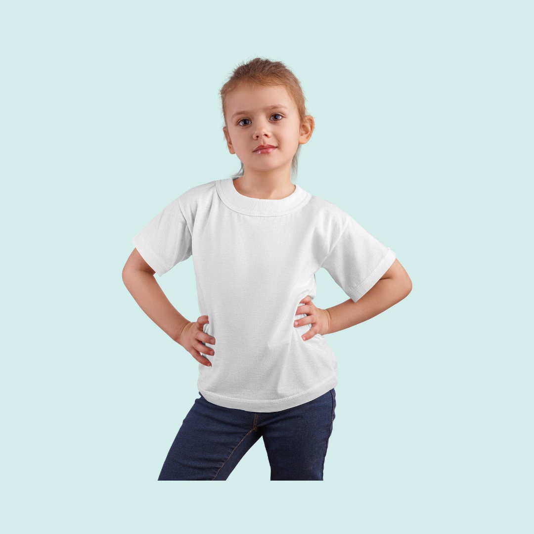 BOYS CASUAL POLYCOTTON PLAN WHITE T-SHIRTS FOR KIDS