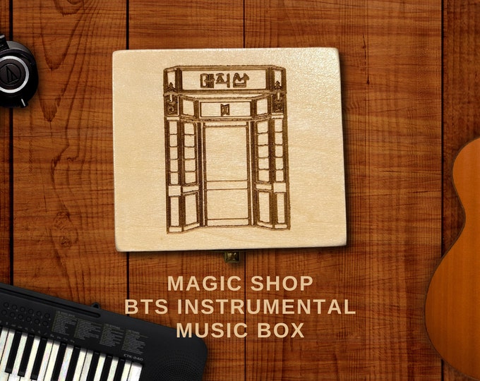 Bts Instrumental Music Box, Magic Shop, Spring Day, Mikrokosmos, Blue & Grey, Zero O Clock (free shipping)