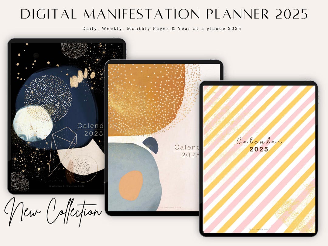 2025 Digital Life Planner, Mindfulness & Manifestation Planner for ...