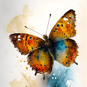 Butterfly Clipart | Butterfly High Quality Jpgs | Abstract Butterfly Wall Art | Butterfly Art Digital Download | Butterfly Lover Gift
