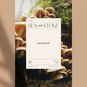 2023 Calendario Spirituale, Magik, Rituali, Fasi lunari, Transiti, Incantesimi, Benessere Olistico, Astrologia, Arte Celeste, Witchy Planner