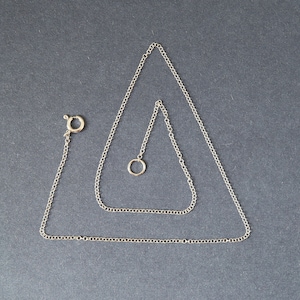 Sterling silver rolo chain necklace, solid sterling silver chain, 925 sterling silver finished chain, rolo necklace chain,