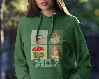 Cottagecore Frog Hoodie: Unisex Heavy Blend Sweatshirt