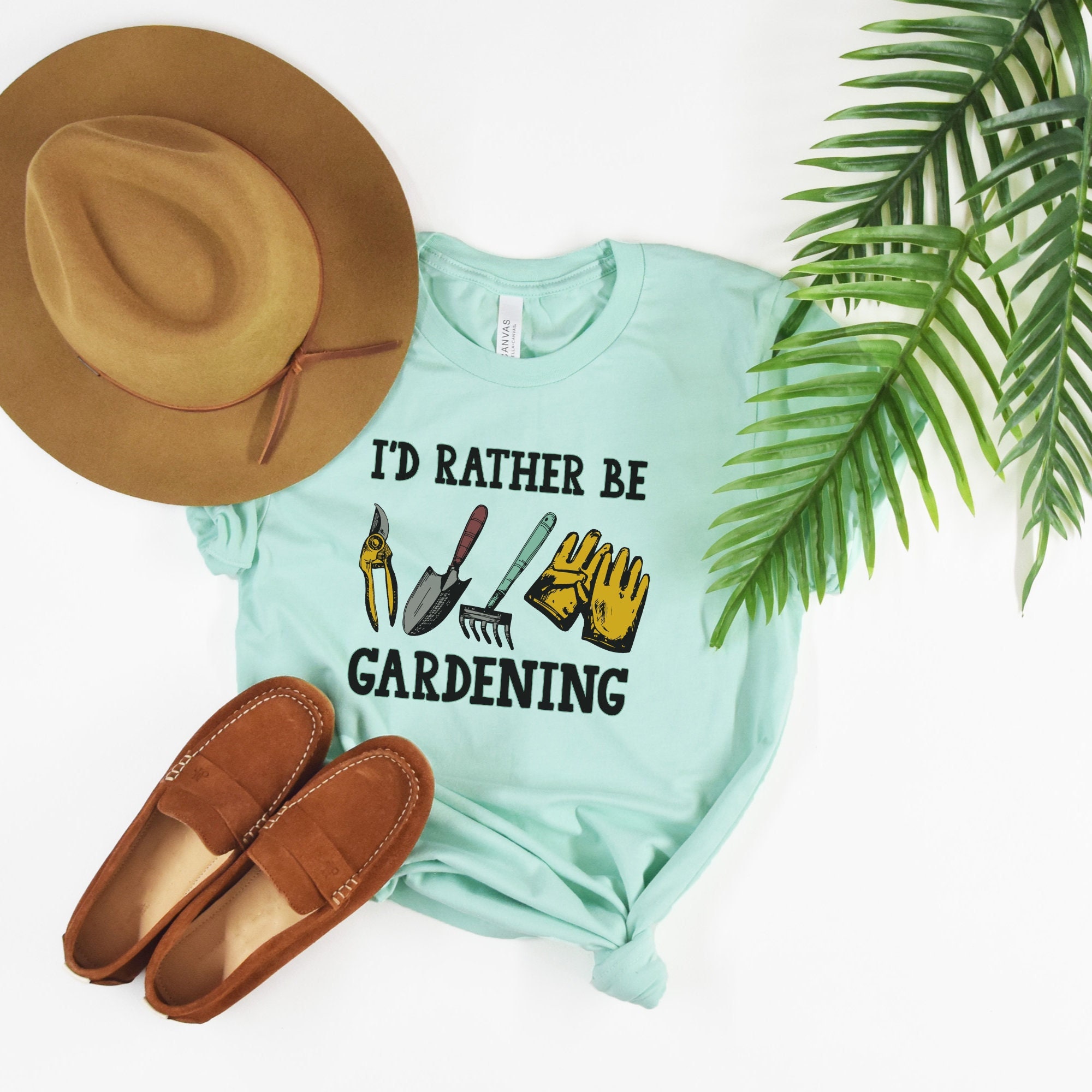 I'd Rather Be Gardening T-Shirt Gift for Women, Gardening Gift for Women, Gardening Shirt for Men, Garden Lovers Gift, Gardening Lovers