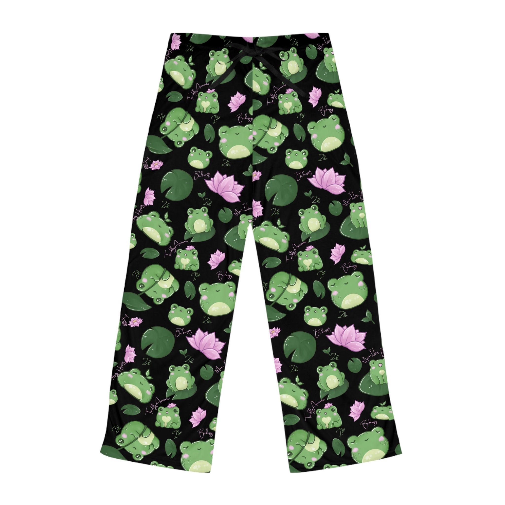 Peace frog pajama pants sale