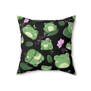 personalized Spun Polyester Square Pillow