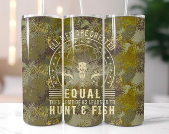 Fisherman Humour Tumbler Gift For Him | 20 oz Fishing Tumbler With Funny Quote | PNG