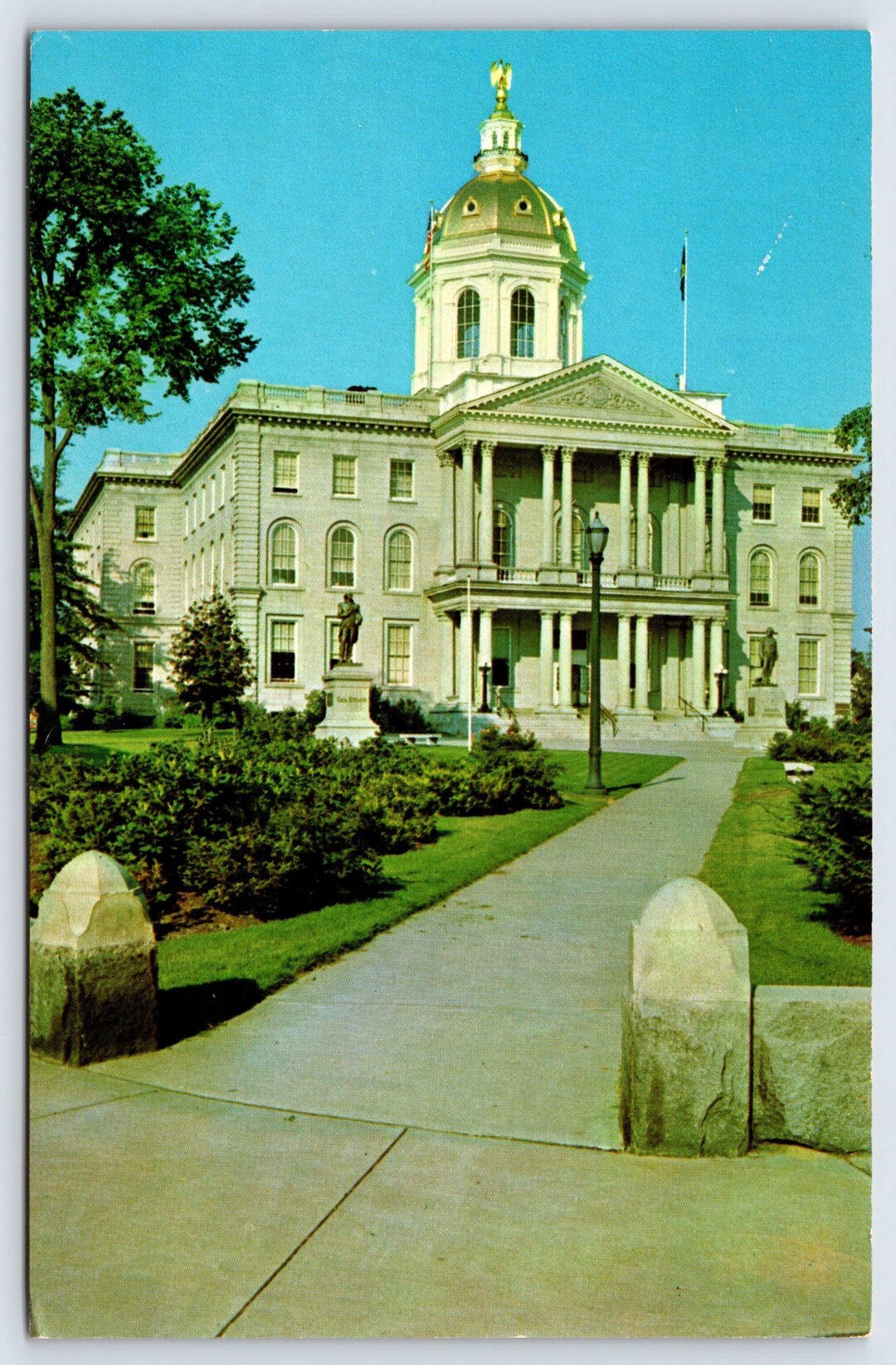 Vintage Postcard, New Hampshire State Capitol Building, Concord New Hampshire, C1960s Unposted ...