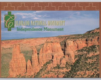 Colorado National Monument, Independence Monument Postcard 4x6 unposted