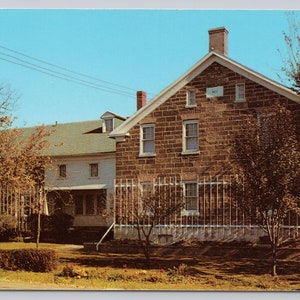 Vintage Postcard, A Typical Amana Home, Amana Colonies Iowa, c1960s unposted